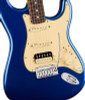 Fender American Ultra Stratocaster HSS Electric Guitar, Cobra Blue, Rosewood 