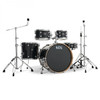 Natal Arcadia UFX Drum Kit with Hardware in Black Sparkle 