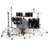 Natal Arcadia UFX Drum Kit with Hardware in Black Sparkle 