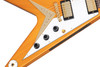 Epiphone 1958 Korina Flying V Electric Guitar, Aged Natural w/White Pickguard 