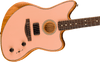 Fender Acoustasonic Player Jazzmaster Electro-Acoustic Guitar, Shell Pink 