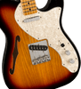 Fender Vintera II 60s Telecaster Thinline Electric Guitar, 3-Color Sunburst, Maple 