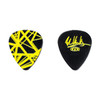 Jim Dunlop EVHPT04 Frankenstein Pick Tin, Black and Yellow 