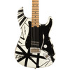 EVH Striped Series 78 Eruption Electric Guitar, White with Black Stripes Relic 