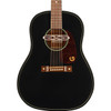 Gretsch Deltoluxe Dreadnought Acoustic Guitar, Walnut Fingerboard, Black 