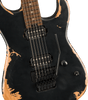 Charvel Pro-Mod Relic San Dimas Style 1 HH FR PF Electric Guitar, Weathered Black 