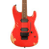 Charvel Pro-Mod Relic San Dimas Style 1 HH FR PF Electric Guitar, Weathered Orange 