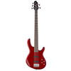Cort Action Bass V Plus Bass Guitar, Trans Red 