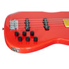 Markbass Gloxy 4 Maple Neck Bass Guitar, Fiesta Red 