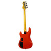 Markbass Gloxy 4 Maple Neck Bass Guitar, Fiesta Red 