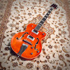 Gretsch G5440B Hollowbody Bass Guitar, Orange with Hard Case (pre-owned)