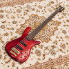 Warwick Streamer LX 5 String Bass Guitar Transparent Red with Gig Bag (pre-owned)