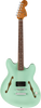 Fender Tom DeLonge Starcaster Electric Guitar, Satin Surf Green, Rosewood 