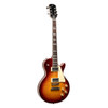Stagg SEL-DLX Electric Guitar AAA Flame Top Mahogany Body, Dark Cherry Burst 
