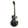 Stagg SEL-DLX Electric Guitar AAA Flame Top Mahogany Body, Translucent Black 