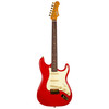 Jet JS-380 RD G Electric Guitar, Red with Gold Hardware 