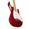 Ernie Ball Music Man USA 89 Silhouette Electric Guitar, Trans Red with Case (pre-owned)