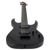 Spira S-407 MBK 7-String Electric Guitar, Satin Black 