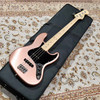 Fender American Performer Jazz Bass Guitar, Maple, Penny with Case (pre-owned)