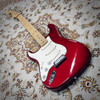 Fender American Standard Stratocaster Left Handed, Candy Apple Red, EMGs & Hard Case (pre-owned)