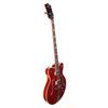 Gretsch G5442BDC Electromatic Hollow Body Short Scale Bass Guitar with Hard Case, Trans Red (pre-owned)