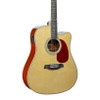 Brunswick BD200CE Dreadnought Electro-Acoustic Guitar, Natural 