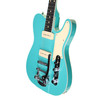 Reverend Signature Series Greg Koch Gristle 90 Electric Guitar, Tosa Turquoise, Ebony with Hard Case (pre-owned)