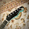 Reverend Signature Series Greg Koch Gristle 90 Electric Guitar, Tosa Turquoise, Ebony with Hard Case (pre-owned)