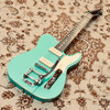 Reverend Signature Series Greg Koch Gristle 90 Electric Guitar, Tosa Turquoise, Ebony with Hard Case (pre-owned)