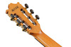 Ibanez GA360TCE-TBK Thinline Electro Acoustic Guitar, Transparent Black 