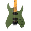 Spira S-400 MGR Headless Electric Guitar, Satin Green 