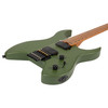 Spira S-400 MGR Headless Electric Guitar, Satin Green 