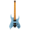 Spira S-400 MPB Headless Electric Guitar, Satin Blue 