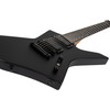 Spira X-407 MBK 7 String Electric Guitar, Satin Black 