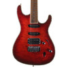 Ibanez SA360QM SA Series Electric Guitar, Transparent Red Burst (pre-owned)