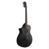 Ibanez AEWC621L-BOT Left Handed Electro-Acoustic Guitar, Black Out 