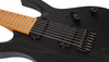 Spira S-607 ABK 7 String Electric Guitar, Black Stain 