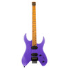 Spira S-400 MPP Headless Electric Guitar, Satin Purple 