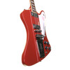 Epiphone Inspired by Gibson Custom 1963 Firebird V Vibrola Electric Guitar, Ember Red with Case (pre-owned)