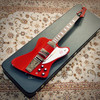 Epiphone Inspired by Gibson Custom 1963 Firebird V Vibrola Electric Guitar, Ember Red with Case (pre-owned)