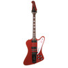 Epiphone Inspired by Gibson Custom 1963 Firebird V Vibrola Electric Guitar, Ember Red with Case (pre-owned)