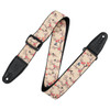 Levys Nature Series Poly Guitar Strap, Cherry Tree 