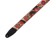 Levys Eastern Harmony Poly Guitar Strap Red Dragon 