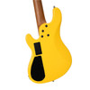 Cort GB Short Scale Electric Bass Guitar, Yellow Crush 