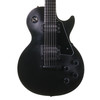 Gibson Les Paul Gothic Electric Guitar, Black (Refinished, No Case) (pre-owned)