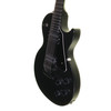 Gibson Les Paul Gothic Electric Guitar, Black (Refinished, No Case) (pre-owned)