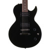 Cort CR50-BK Singlecut Classic Rock Series Electric Guitar, Black 