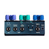 Old Blood Noise Endeavors Beam Splitter V2 Triple Tracking Overdrive & Distortion Pedal, Cool 