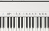 Roland FP-40 WH Digital Piano, White with Stand & Pedals 