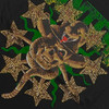 Pantera Unisex T-Shirt Skull & Snake (Black) (Embellished) Large 
